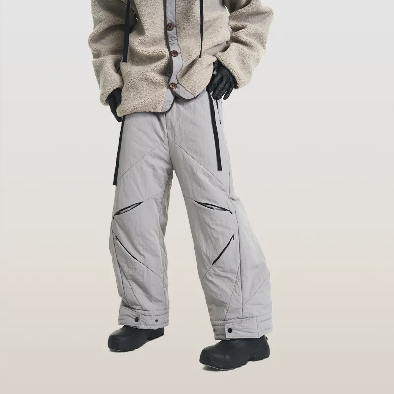 RELABEL Casual Pants Unisex Gray-5