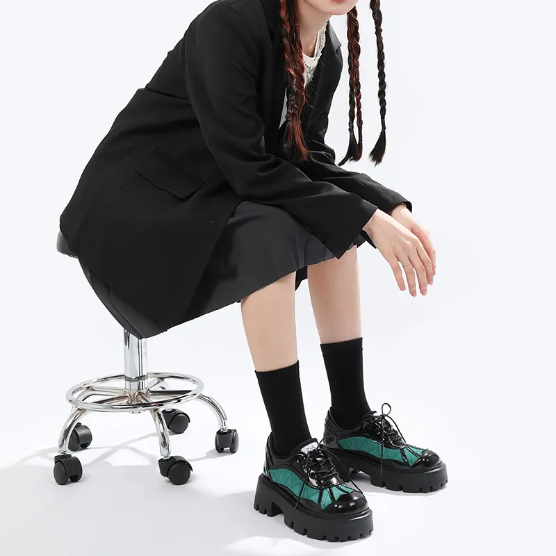 NiuwaStudio Casual Single Shoes 6.5cm Women's Black-5