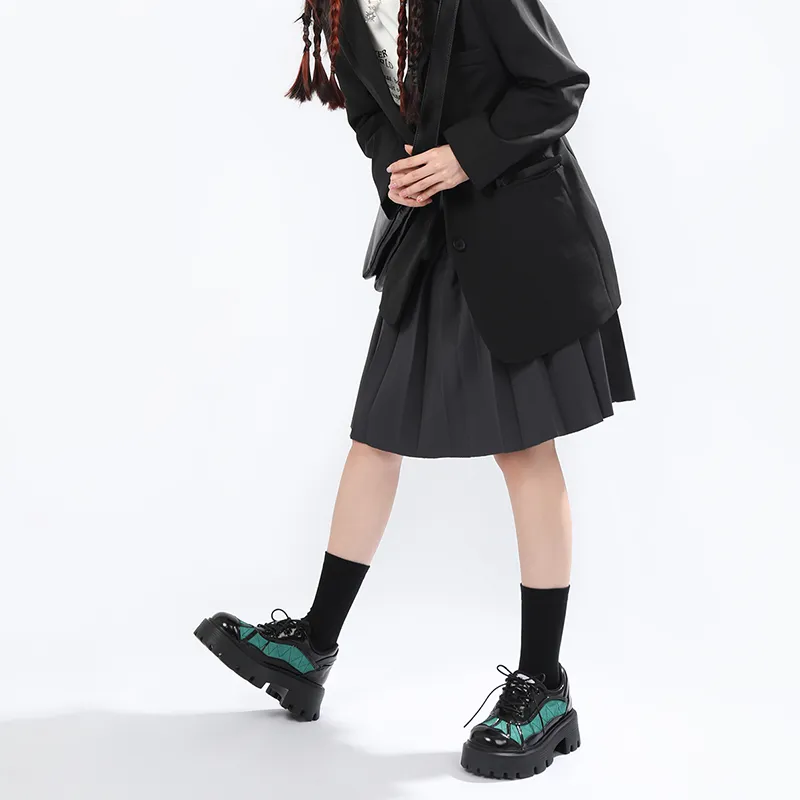 NiuwaStudio Casual Single Shoes 6.5cm Women's Black-9