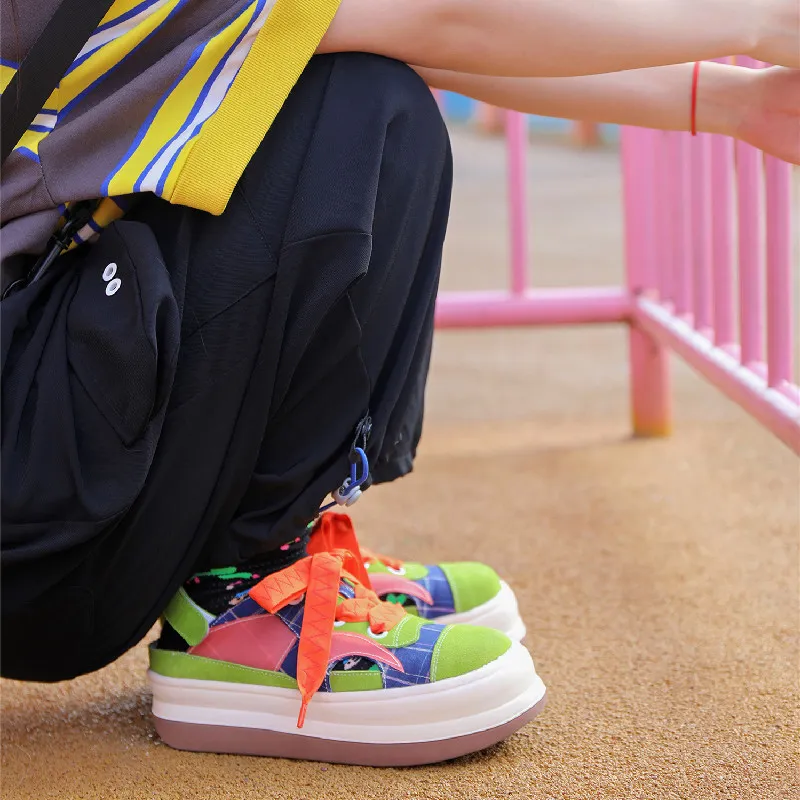 NiuwaStudio Casual Single Shoes 4cm Women's Multicolor-6