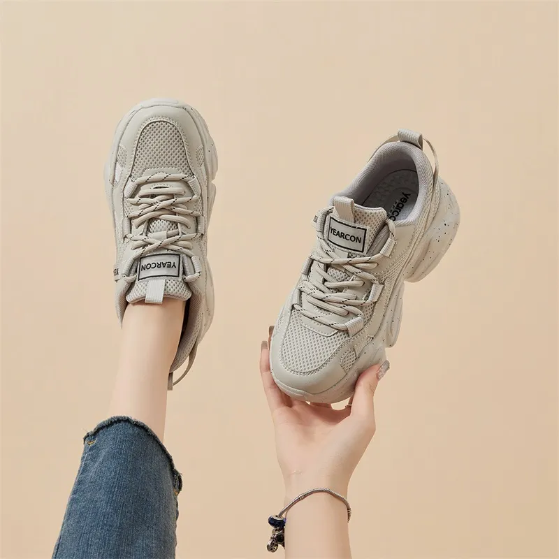 YEARCON Low Top Chunky Sneakers Women's-7