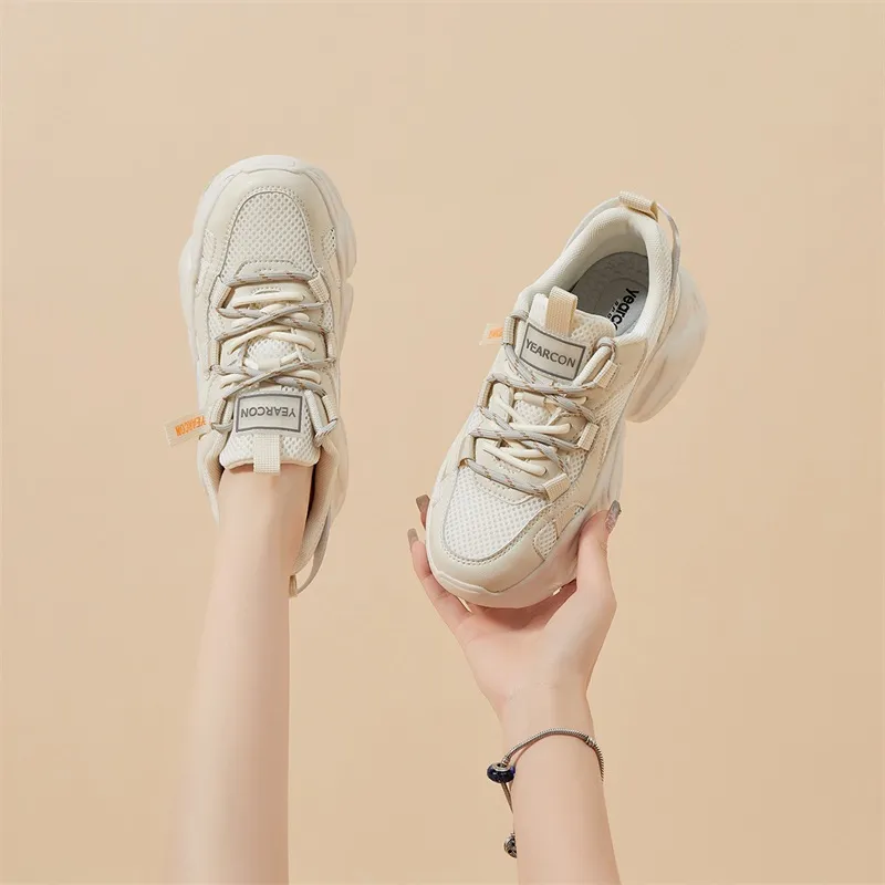 YEARCON Low Top Chunky Sneakers Women's-1
