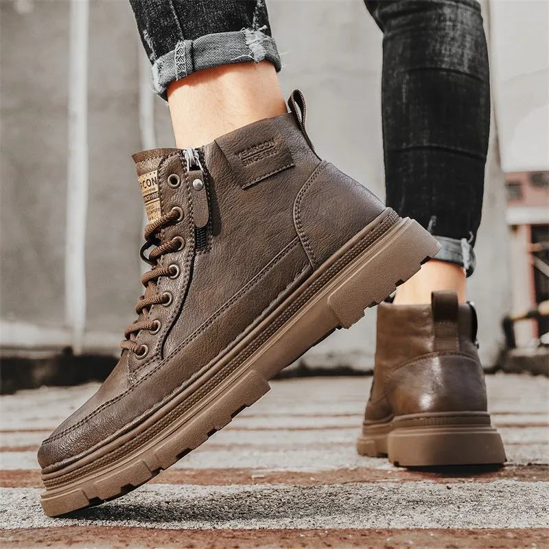 YEARCON Mid-Top Casual Shoes Men's-6