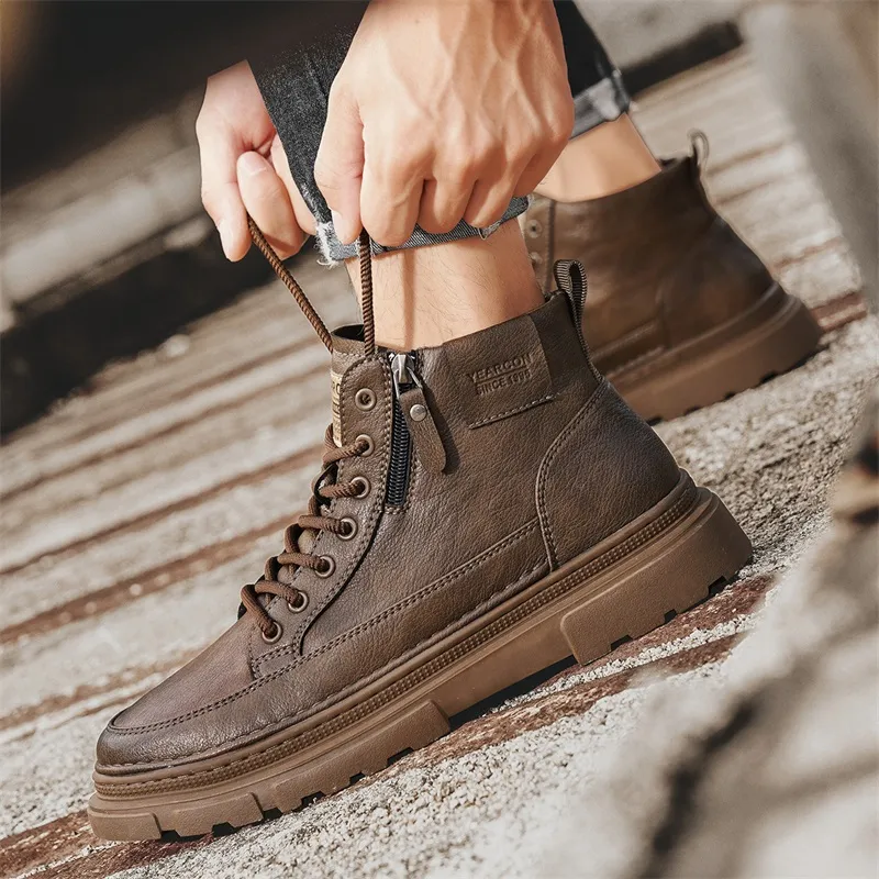 YEARCON Mid-Top Casual Shoes Men's-7