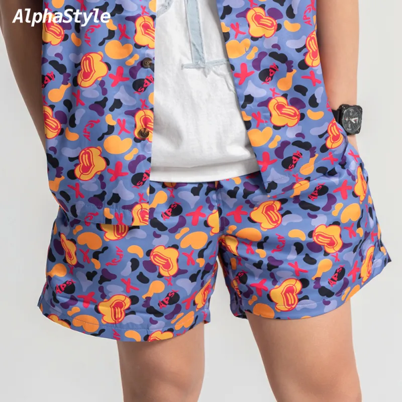 AlphaStyle Casual Shorts Unisex-5