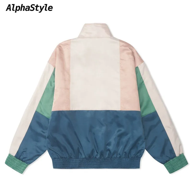 AlphaStyle Jackets Coats Unisex Khaki-1