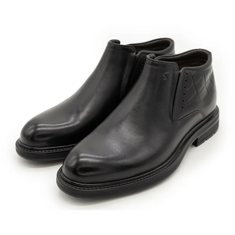 Satchi Ankle Boots Men Black-2