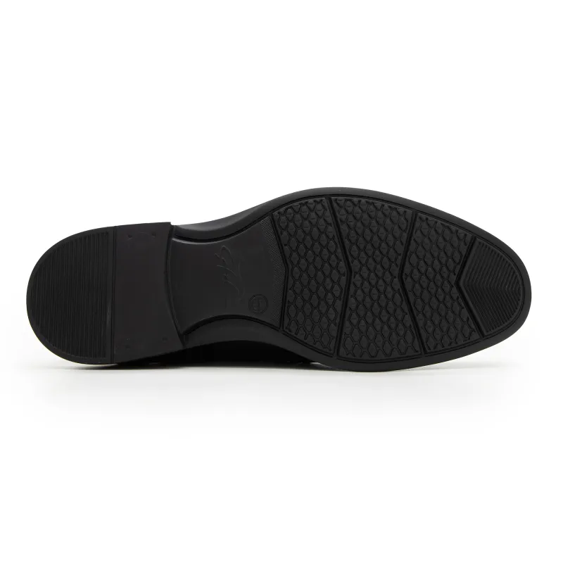 Satchi Business Casual Dress Shoes Men's Black-5
