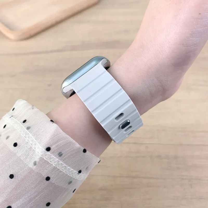 SOUTU Watch Band Apple Compatibility Silicone Material-2