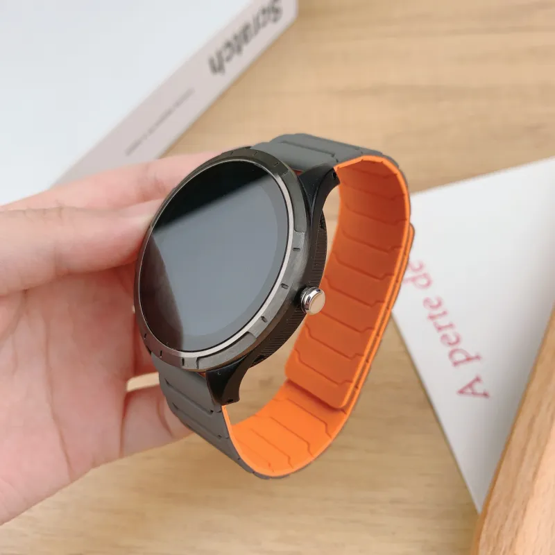 SOUTU Watch Band Huawei Compatibility Silicone Material-9