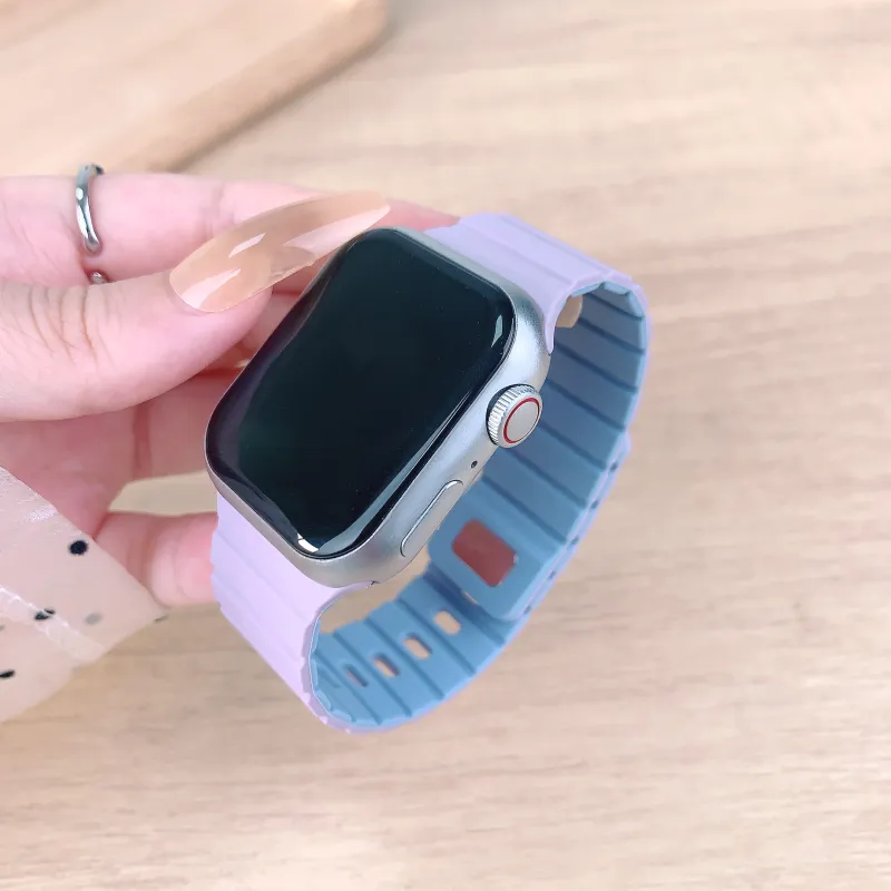 SOUTU Watch Band Apple Compatibility Silicone Material-16