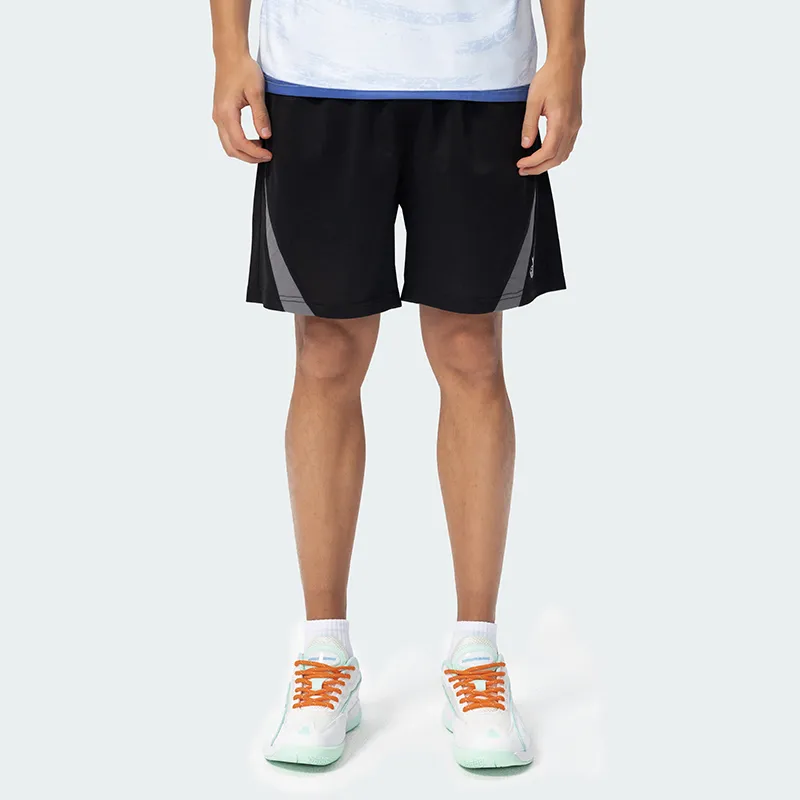Kawasaki Xinghe Spring And Summer Limited Edition Casual Shorts Men's Black Includes 3M Reflective Craft-1