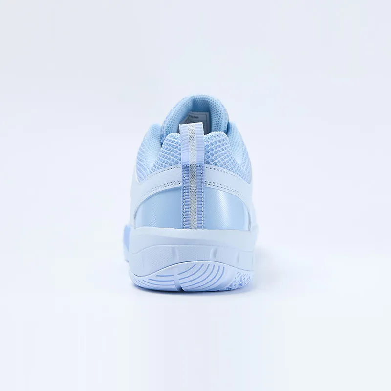 Kawasaki Abrasion Resistant Breathable Coverage Low Top Badminton Shoes Unisex Blue-4