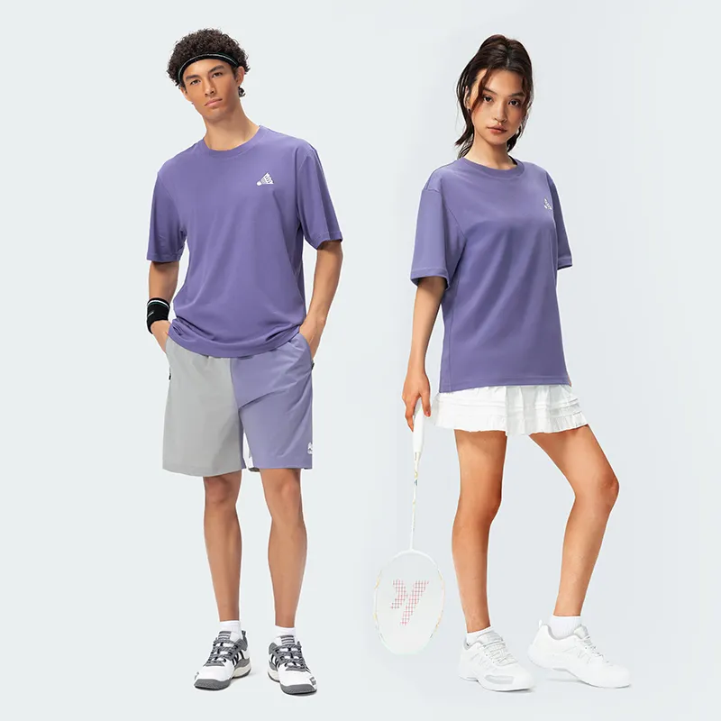 Kawasaki Vintage Collection Badminton Jersey Unisex Gray Purple-4
