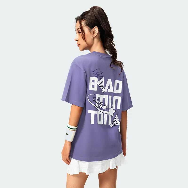 Kawasaki Vintage Collection Badminton Jersey Unisex Gray Purple-3