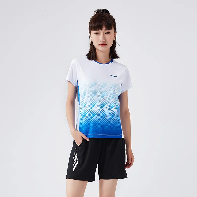 Kawasaki Badminton Clothing Men's White-3
