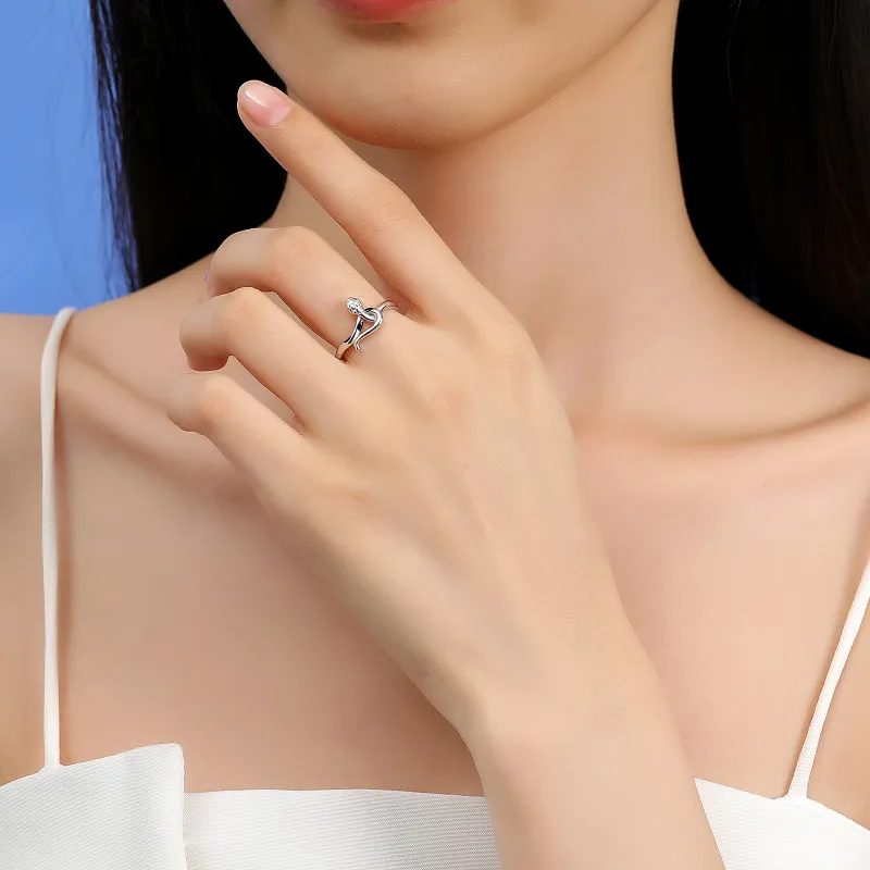 TEEX 925 Sterling Silver Rings Unisex-4