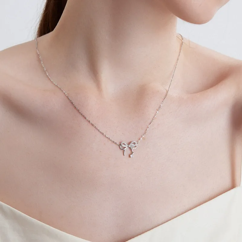 TEEX Sterling Silver Necklaces Women's-1