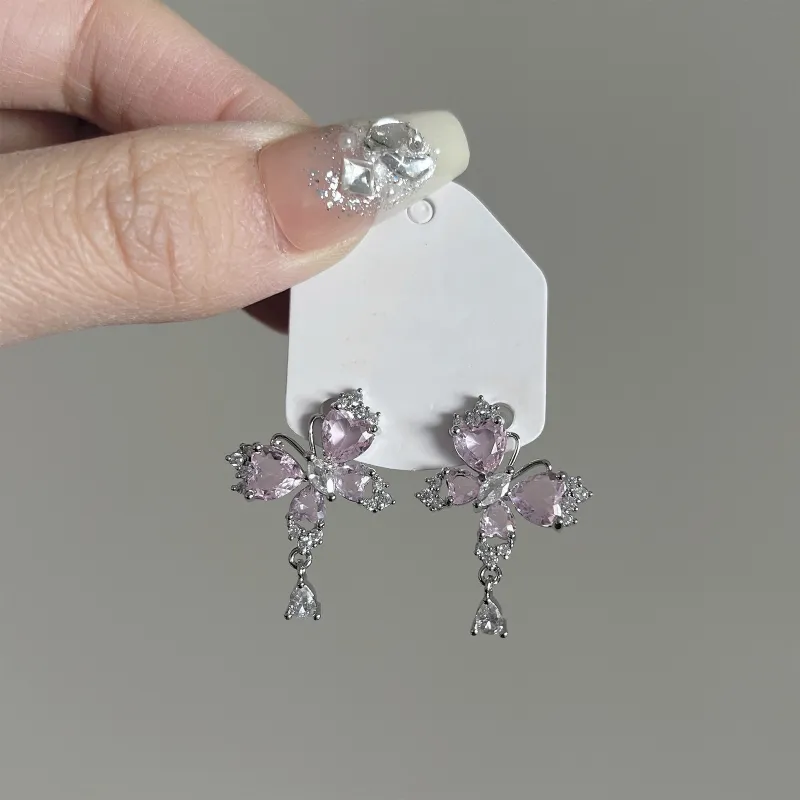 TEEX Copper Alloy Earrings Women's-1