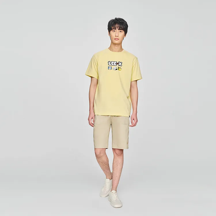 Lee SS25 Casual Shorts Men's Khaki-2