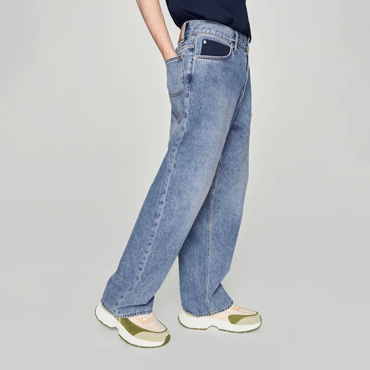 Lee FW24 Jeans Men's Medium Light Blue-2