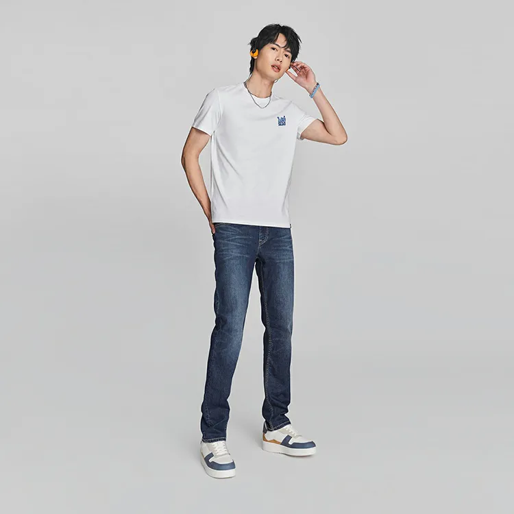 Lee SS24 Jeans Men's Medium Dark Blue-2