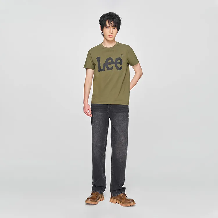 Lee SS25 T Shirt Men's Olive Green-2