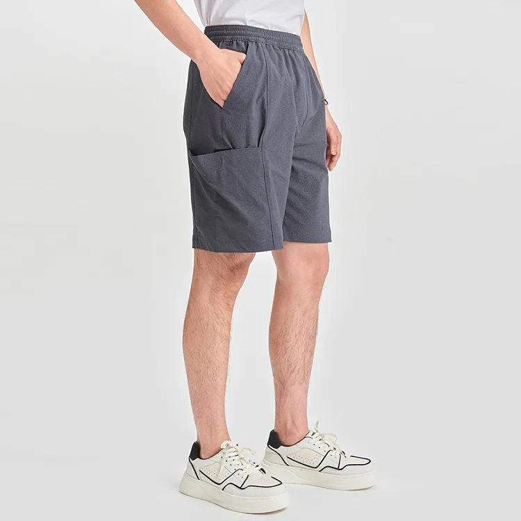 Lee Casual Shorts Men Gray-5