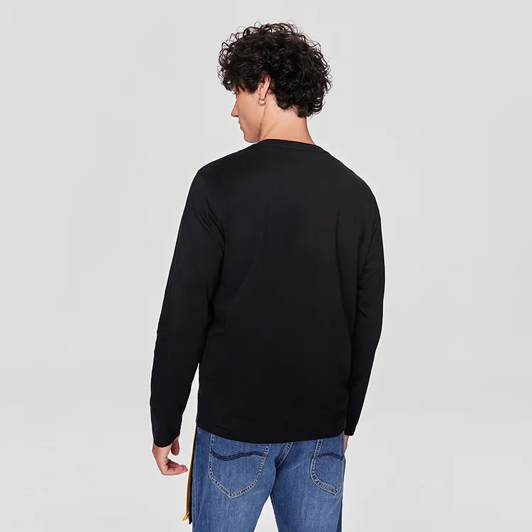 Lee Xline T Shirts Men Black-4