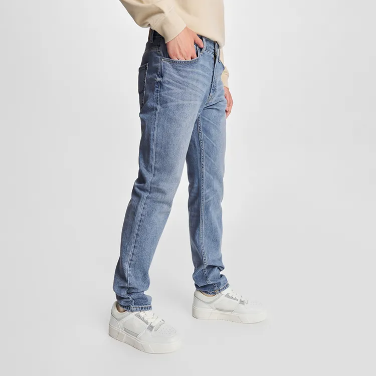 Lee Jeans Men Medium Light Blue-3