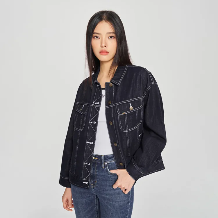 Lee Denim Jackets Women's Washed-4