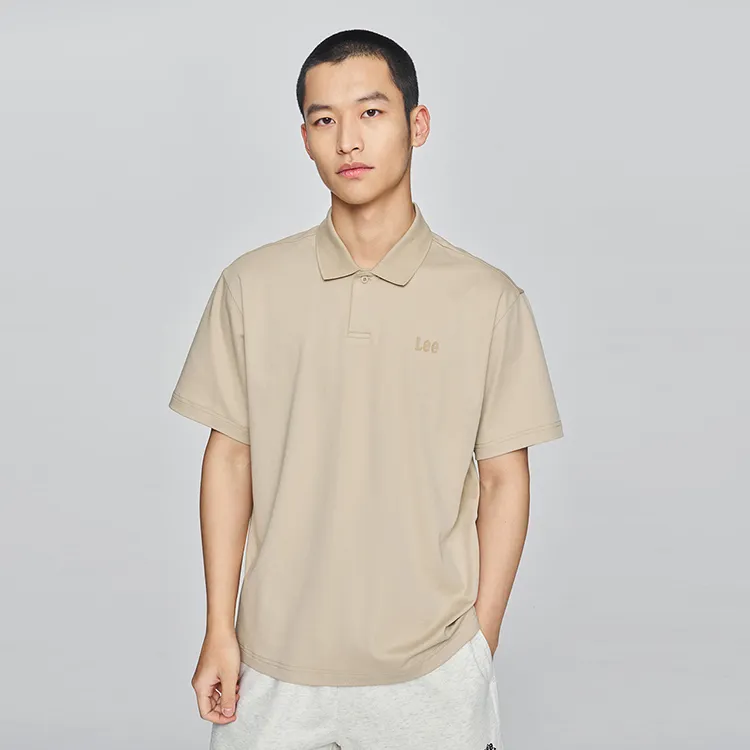 Lee Polo Shirts Men Khaki-3