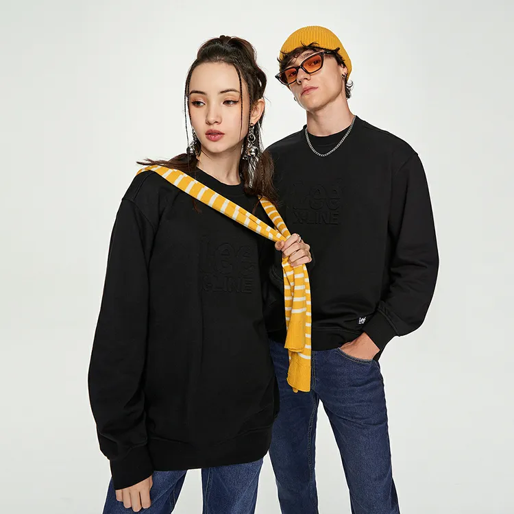 Lee Xline Sweatshirts Unisex Black-5