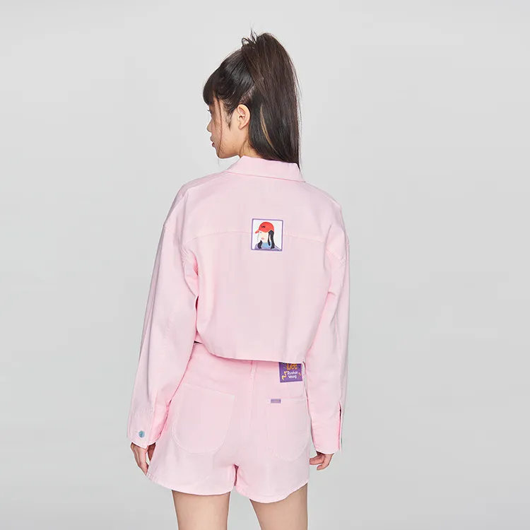 Lee Jackets Women's Pink-5