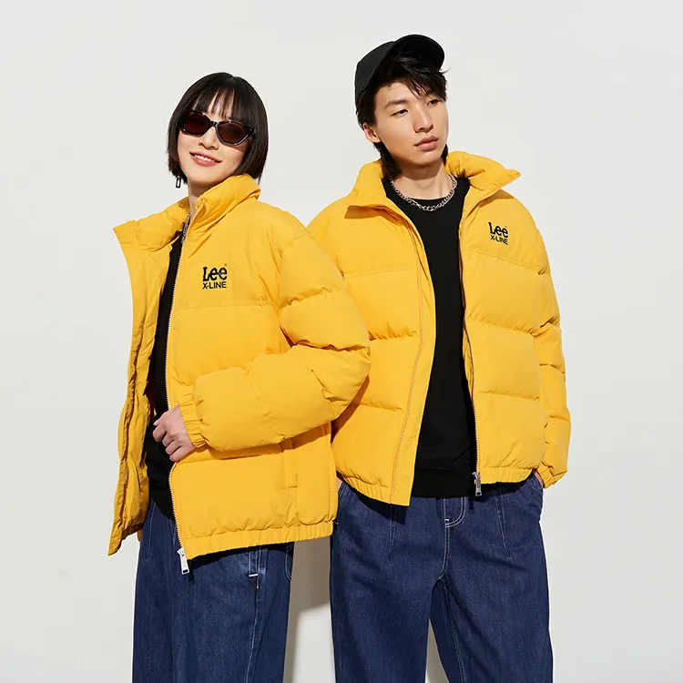 Lee Xline Down Jackets Unisex Yellow-2