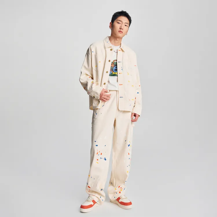 Melting Sadness X Lee Jackets Unisex Ivory-6