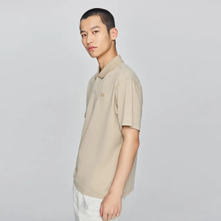 Lee Polo Shirts Men Khaki-4