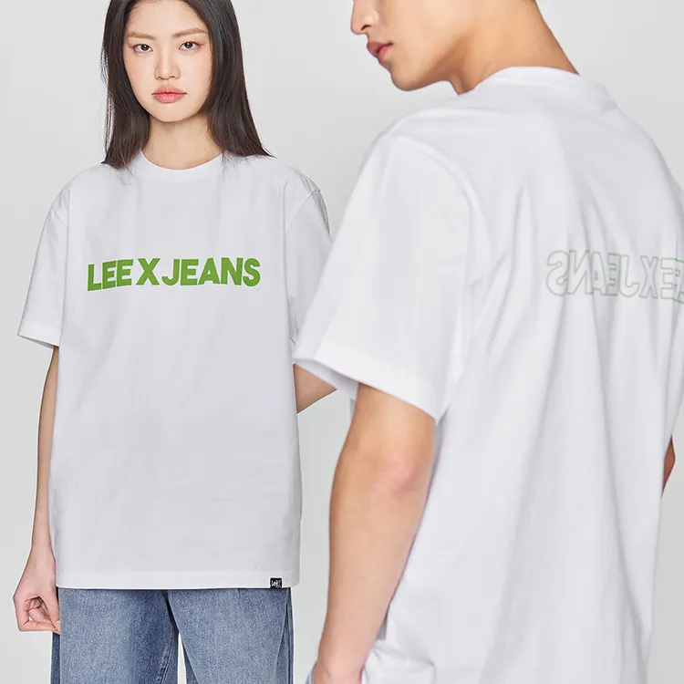 Lee T Shirts Unisex White-2
