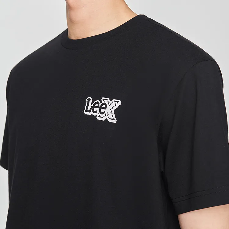 Lee T Shirts Men Black-2