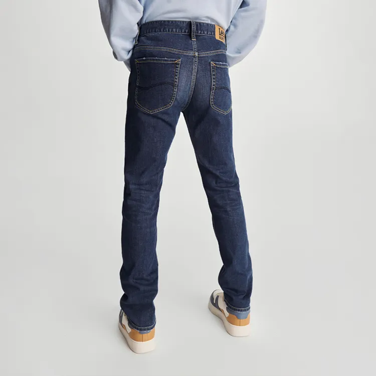 Lee FW24 Jeans Men's Medium Dark Blue-6
