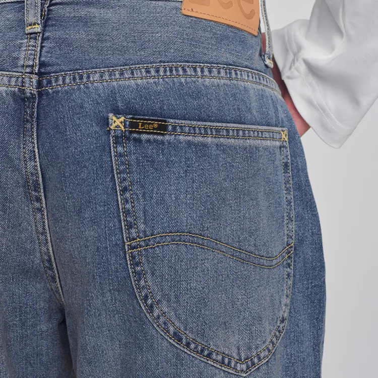 Lee FW24 Jeans Men's Medium Light Blue-6