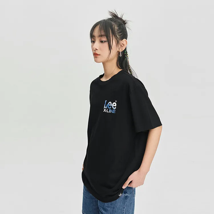 Lee T Shirts Unisex Black-3