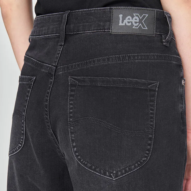 Lee SS25 Jeans Women's Black Gray Color-6