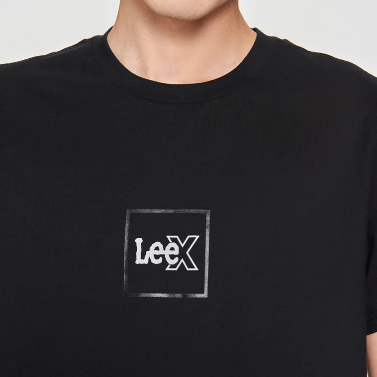 Lee T Shirts Men Black-2