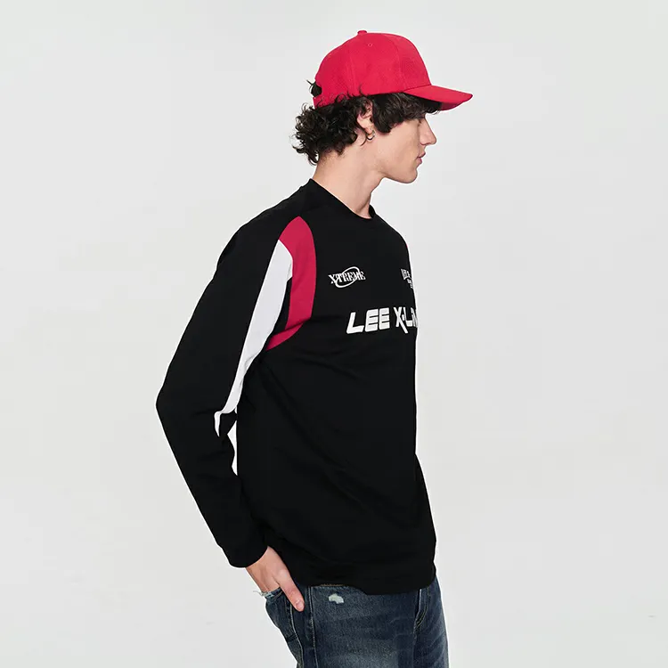 Lee Xline T Shirts Men Black-3