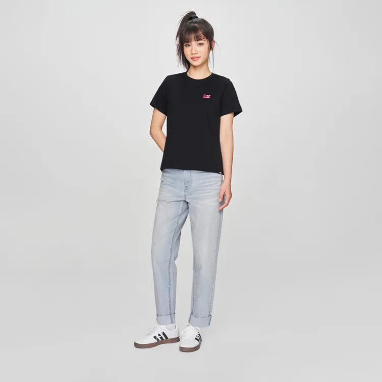 Lee SS25 Regular T-Shirt Women's Black-2