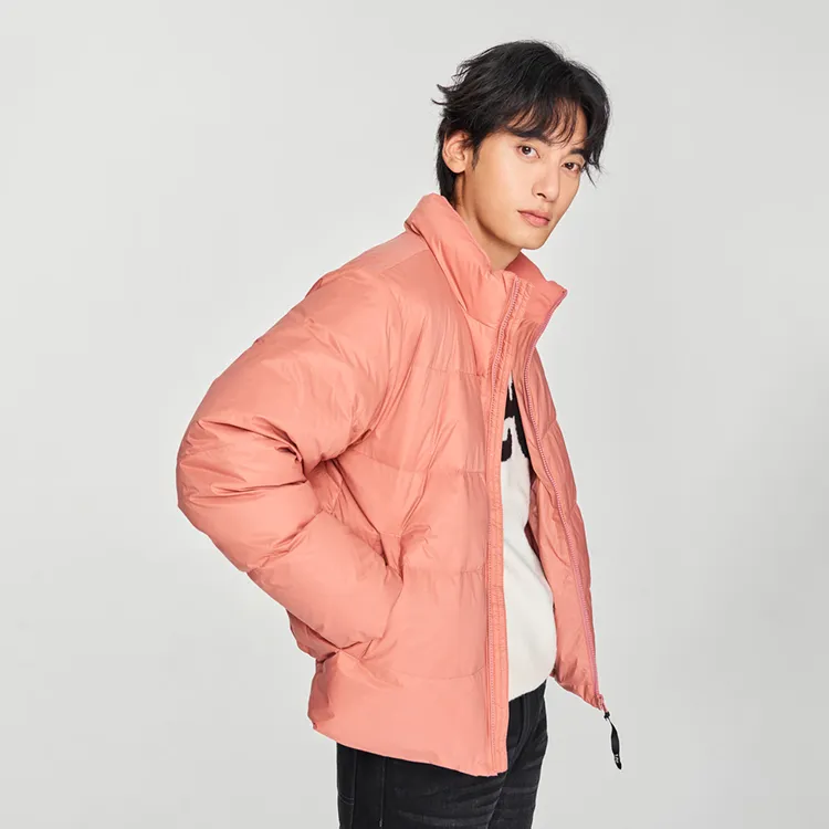 Lee FW24 Down Jacket Men's Dirty Orange Pink-4