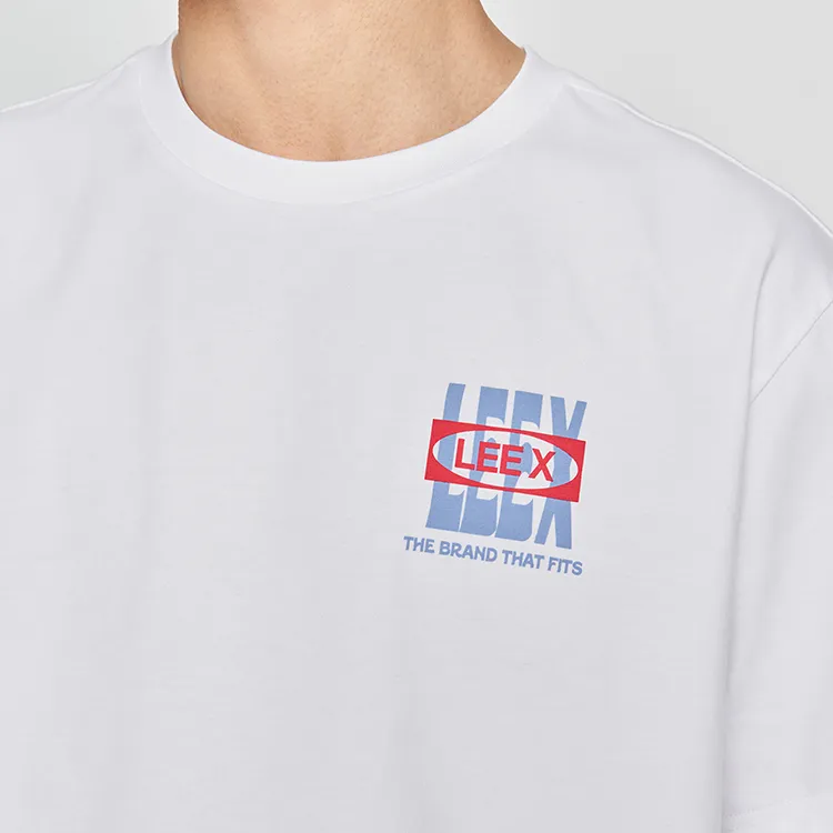Lee T Shirts Men White-3