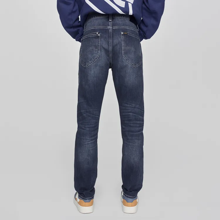 Lee Jeans Men's Medium Dark Blue-5