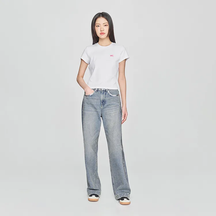 Lee SS25 Regular T-Shirt Women's White-1